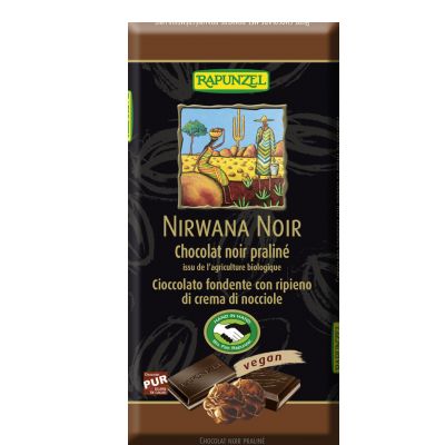 Nirwana Chocolat Noir Praline100g