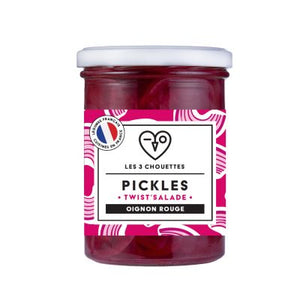 Pickles Twist Salade Oignons Rouges 185 G De France