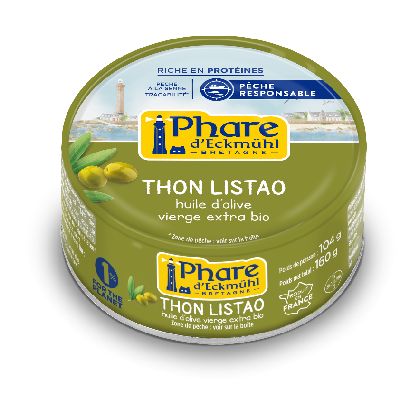 Thon Listao** Huile Olive 104 G
