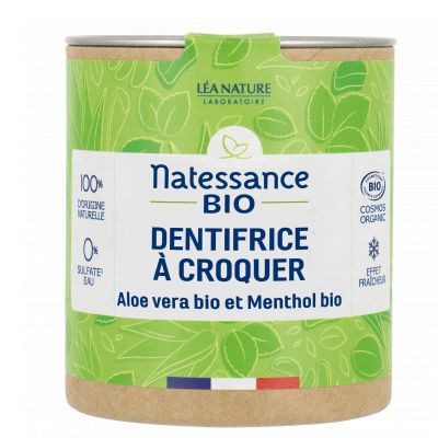 Dentifrice A Croquer Menthol Aloe X80