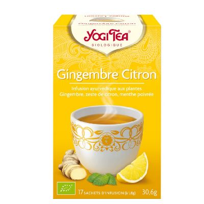 Yogi Tea Gingembre Citron 17 Inf.