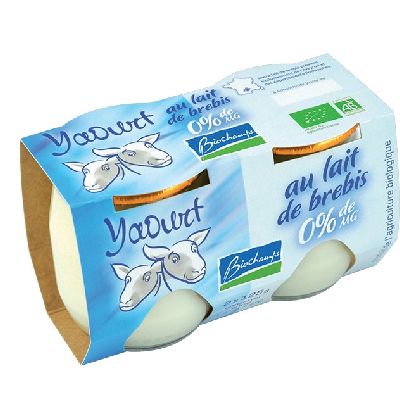 Yaourt Brebis 0% Mg 2 X125 G