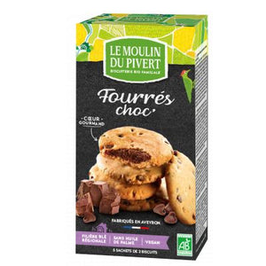 Cookies Fourres Choc 175g