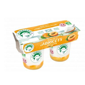 Yaourt Brebis Sur Lit Fruits Abricot 2 X125 G